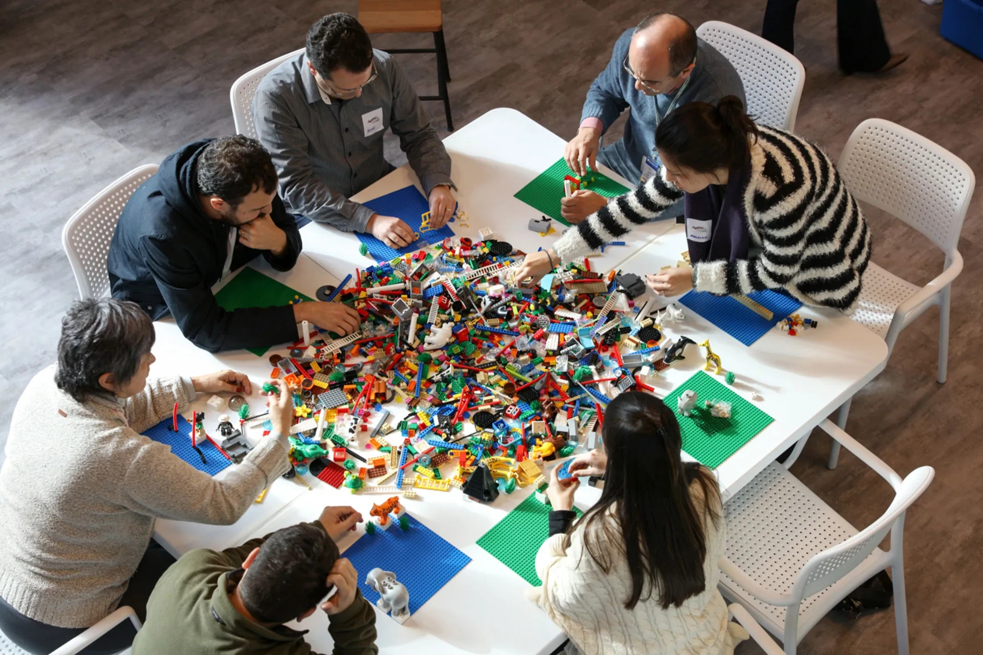 Sessione Lego Serious Play con team di lavoro